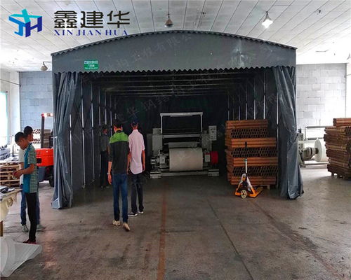 新昌县大型推拉篷停车棚生产厂家 诸暨户外推拉式雨棚遮阳篷经验丰富