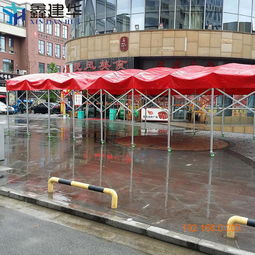 推拉蓬汽车帐篷停车棚 灵活便捷的临时停车解决方案